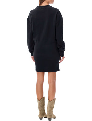 ISABEL MARANT ETOILE Chic Cotton Blend Mini Dress with Draped Detail