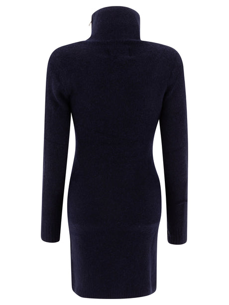 ISABEL MARANT ETOILE Slim Fit Knit Dress with Long Sleeves