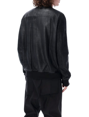 RICK OWENS Classic Aviator Leather Jacket