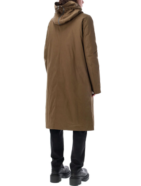 RICK OWENS MEGA Tailored Long Parka with Hood - FW24