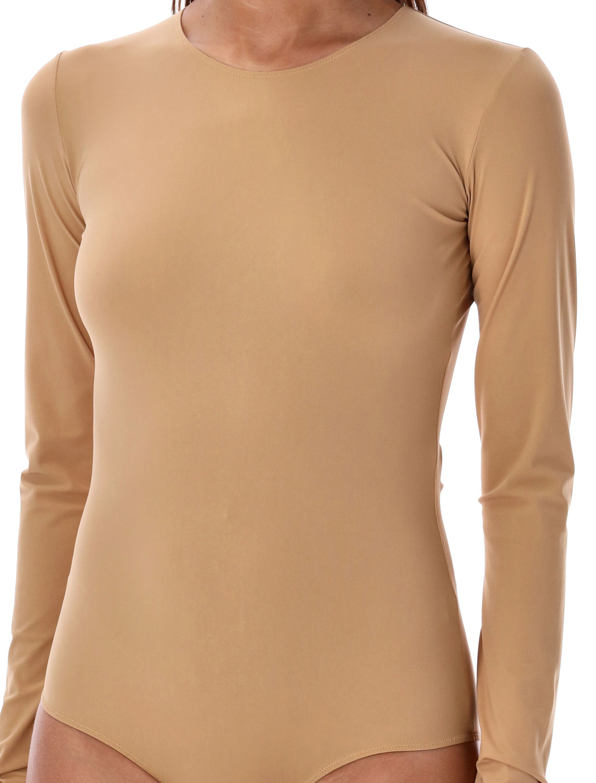 MM6 MAISON MARGIELA Women’s Slim Fit Seamless Body with Long Sleeves