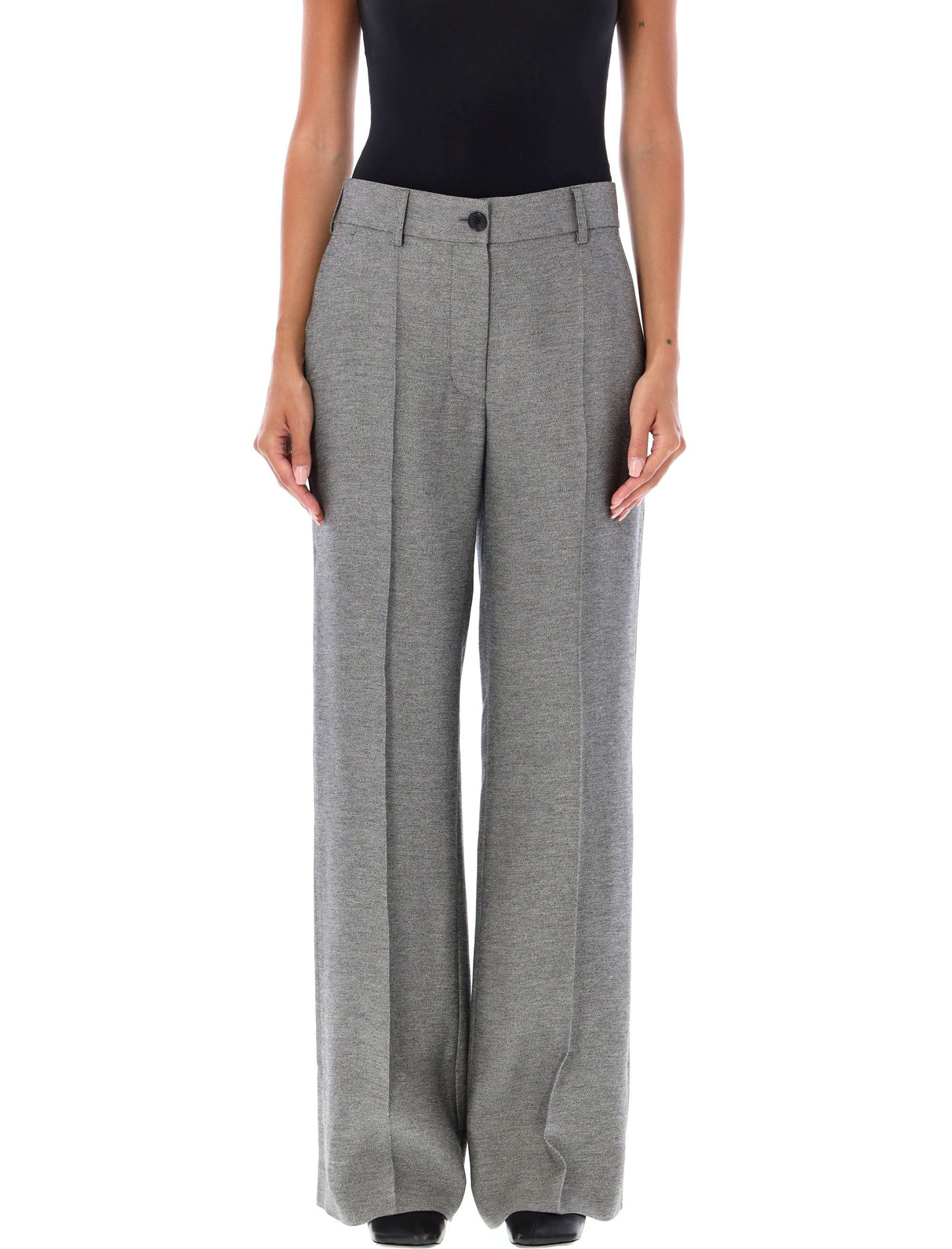 JW ANDERSON Relaxed Wide-Leg Formal Pants - Size 8