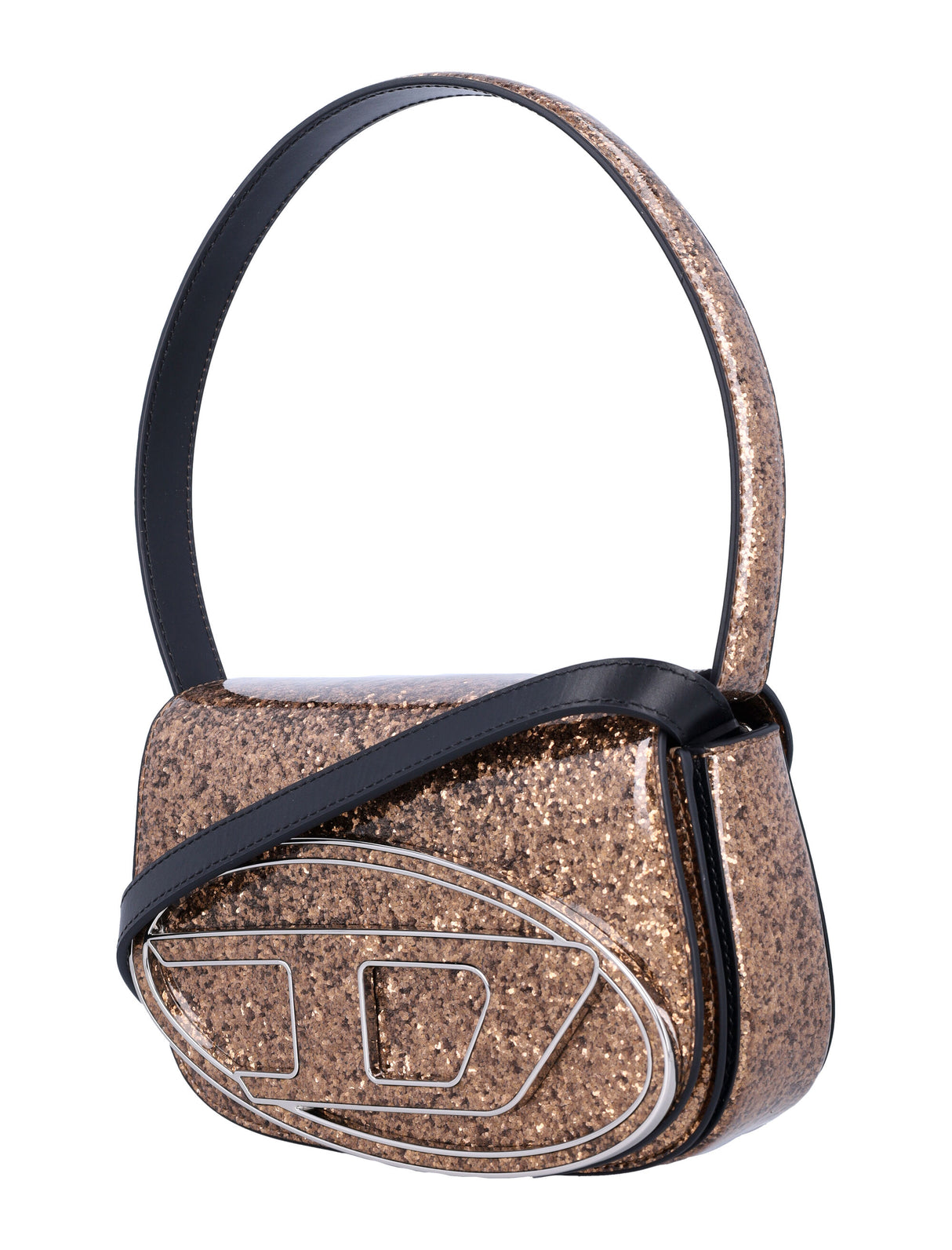 DIESEL Glitter Mini Handbag with Magnetic Closure