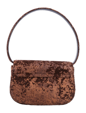 DIESEL Chic Flocked Mini Handbag