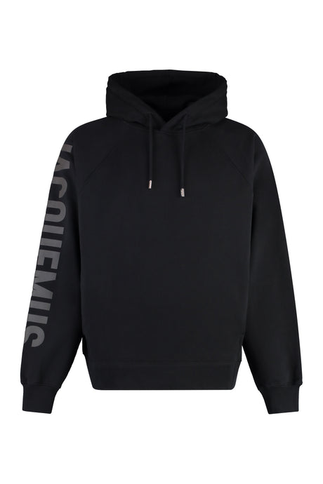 JACQUEMUS Cotton Hoodie with Pocket Detail