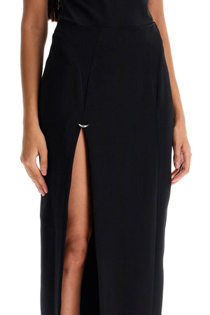 MUGLER Long Skirt with Piercing Detail - Size 36