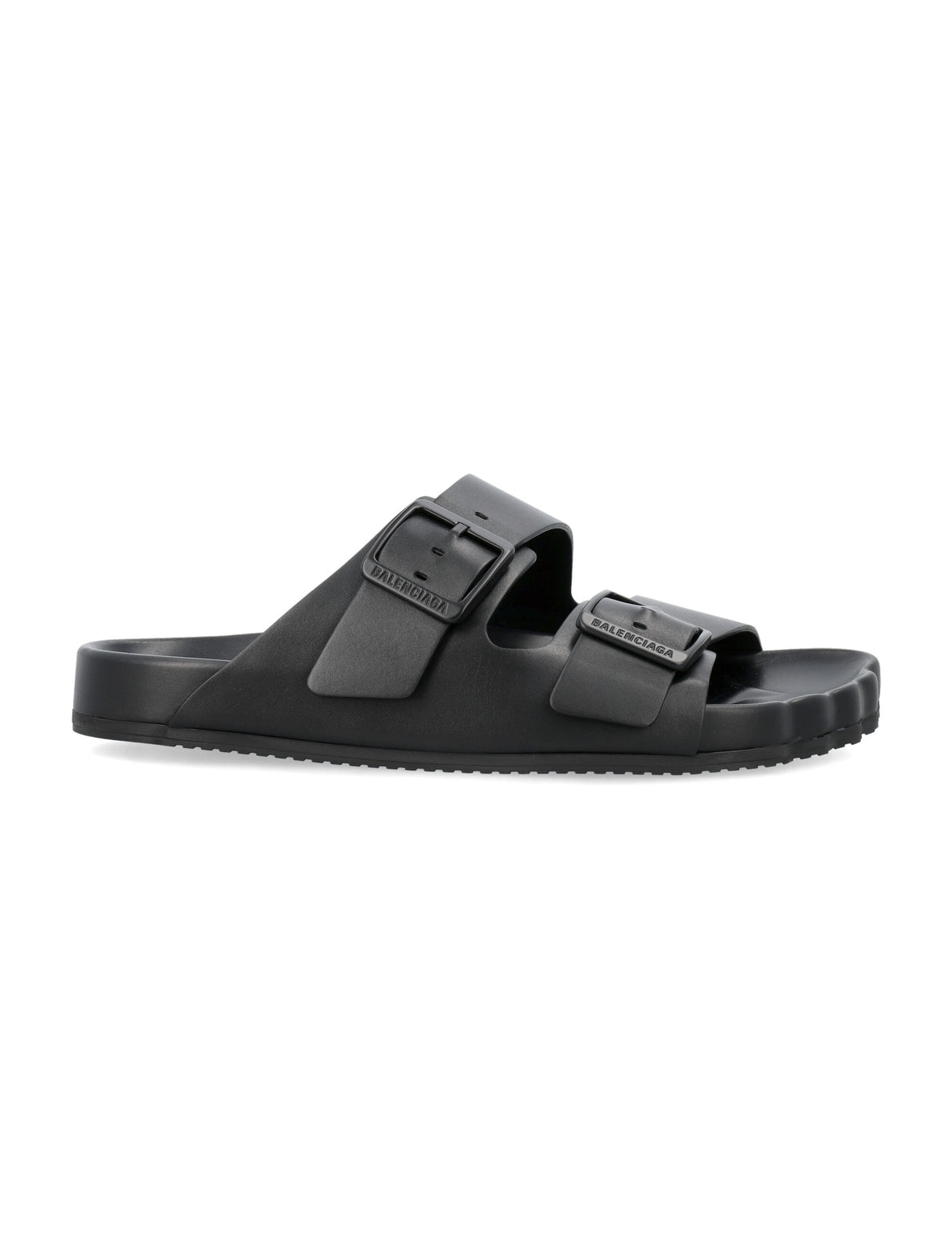 BALENCIAGA Men's Sunday Sandal Matt in Black for SS24