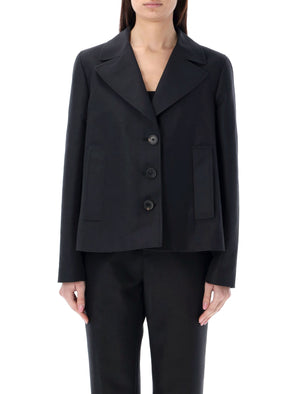 MARNI Black A-Line Cady Blazer for Women