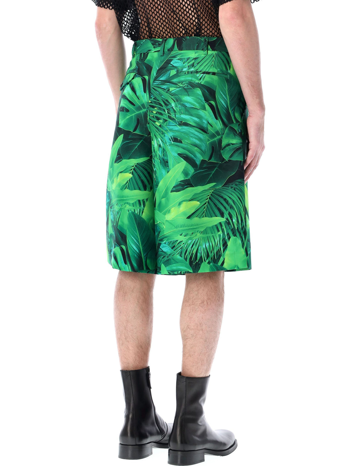 COMME DES GARÇONS HOMME PLUS Men's Printed Bermuda Shorts for SS24 Collection