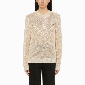 ISABEL MARANT Recycled Polyester Pink Crew-Neck Jumper for Women