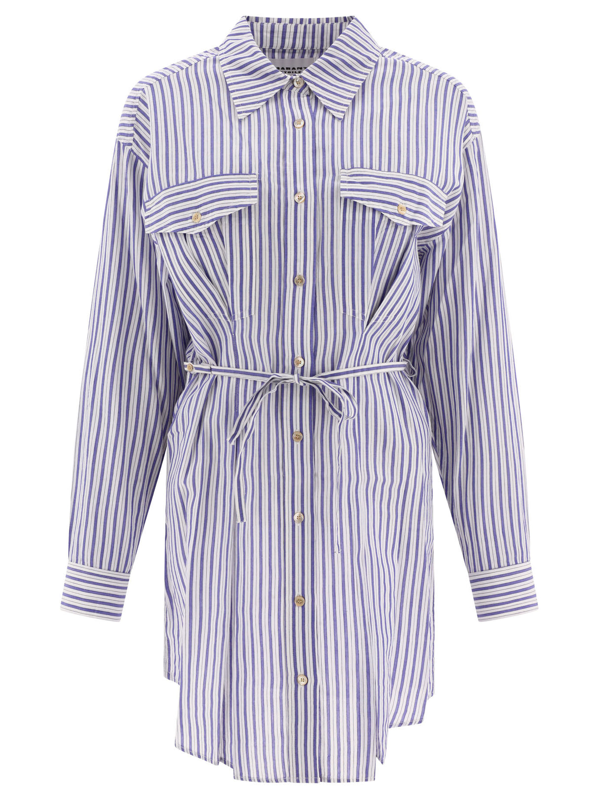 ISABEL MARANT LILIANE Classic Collar Shirt Dress