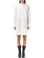 ISABEL MARANT Elegant White Shirt Dress for Women - Perfect for SS24