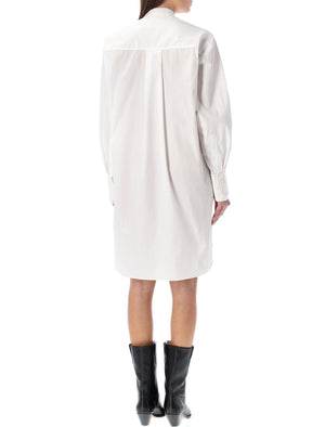 ISABEL MARANT Elegant White Shirt Dress for Women - Perfect for SS24