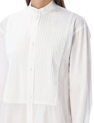 ISABEL MARANT Elegant White Shirt Dress for Women - Perfect for SS24