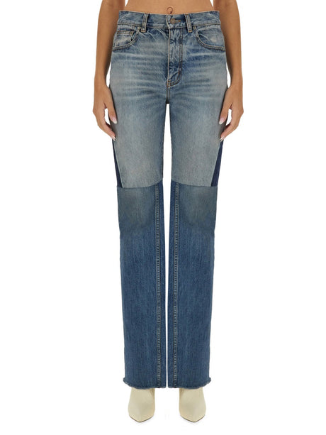 CHLOÉ Patchwork Denim Jeans