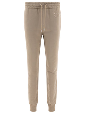 CHLOÉ Relaxed Fit Mid Rise Joggers for Women