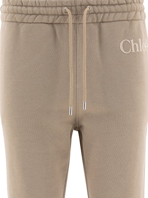 CHLOÉ Relaxed Fit Mid Rise Joggers for Women