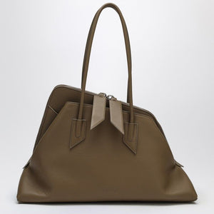 THE ATTICO Medium Camel Luxury Handbag