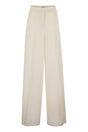 MAX MARA High-Waisted Wide Leg Wool Trousers