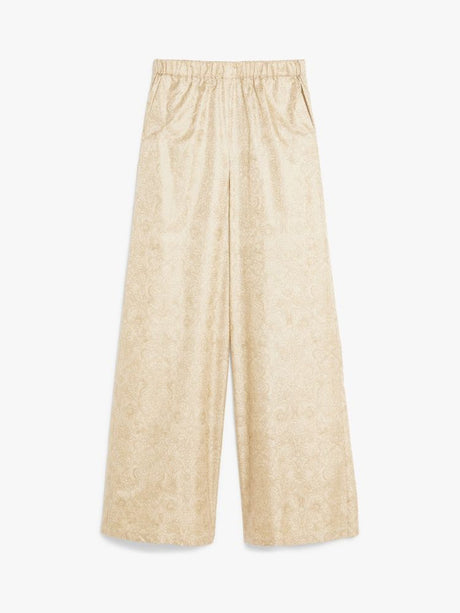 MAX MARA Silk Long Trouser for Women