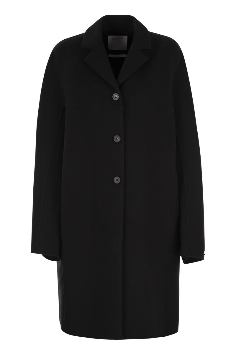 MAX MARA SPORTMAX Oversized Double-Breasted Wool Jacket