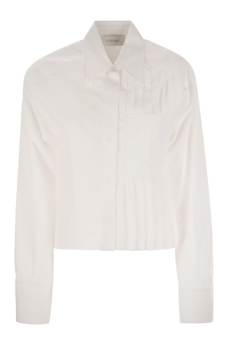 MAX MARA SPORTMAX Deborah Optic White Shirt for Women