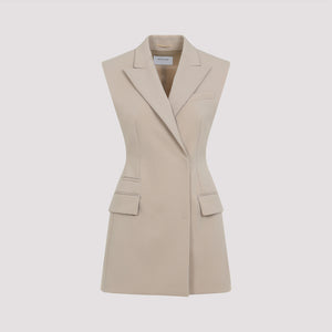 MAX MARA SPORTMAX Elegantly Tailored Wool Gilet for Women