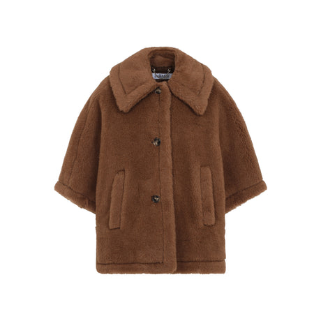 MAX MARA Teddy Cape in Luxe Alpaca Blend for Women - SS25 Collection