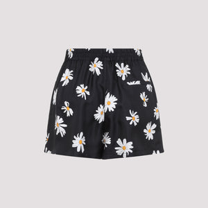 MOSCHINO COUTURE Luxurious Silk Mini Shorts for Women