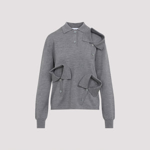 MOSCHINO COUTURE Chic Wool Pullover for Women