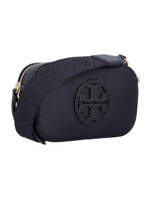 TORY BURCH Mini Crossbody Handbag with Double Zipper Closure