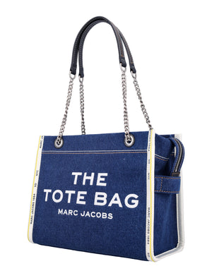 MARC JACOBS The Medium Denim Tote Handbag