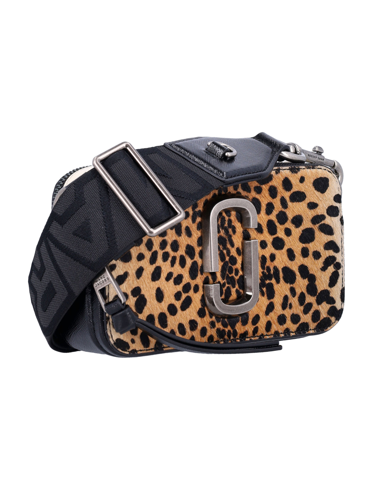 MARC JACOBS Mini Cheetah Haircalf Snapshot Bag