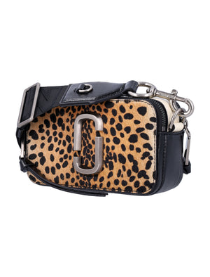 MARC JACOBS Mini Cheetah Haircalf Snapshot Bag