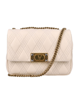 VALENTINO GARAVANI Medium Quilted Shoulder Handbag