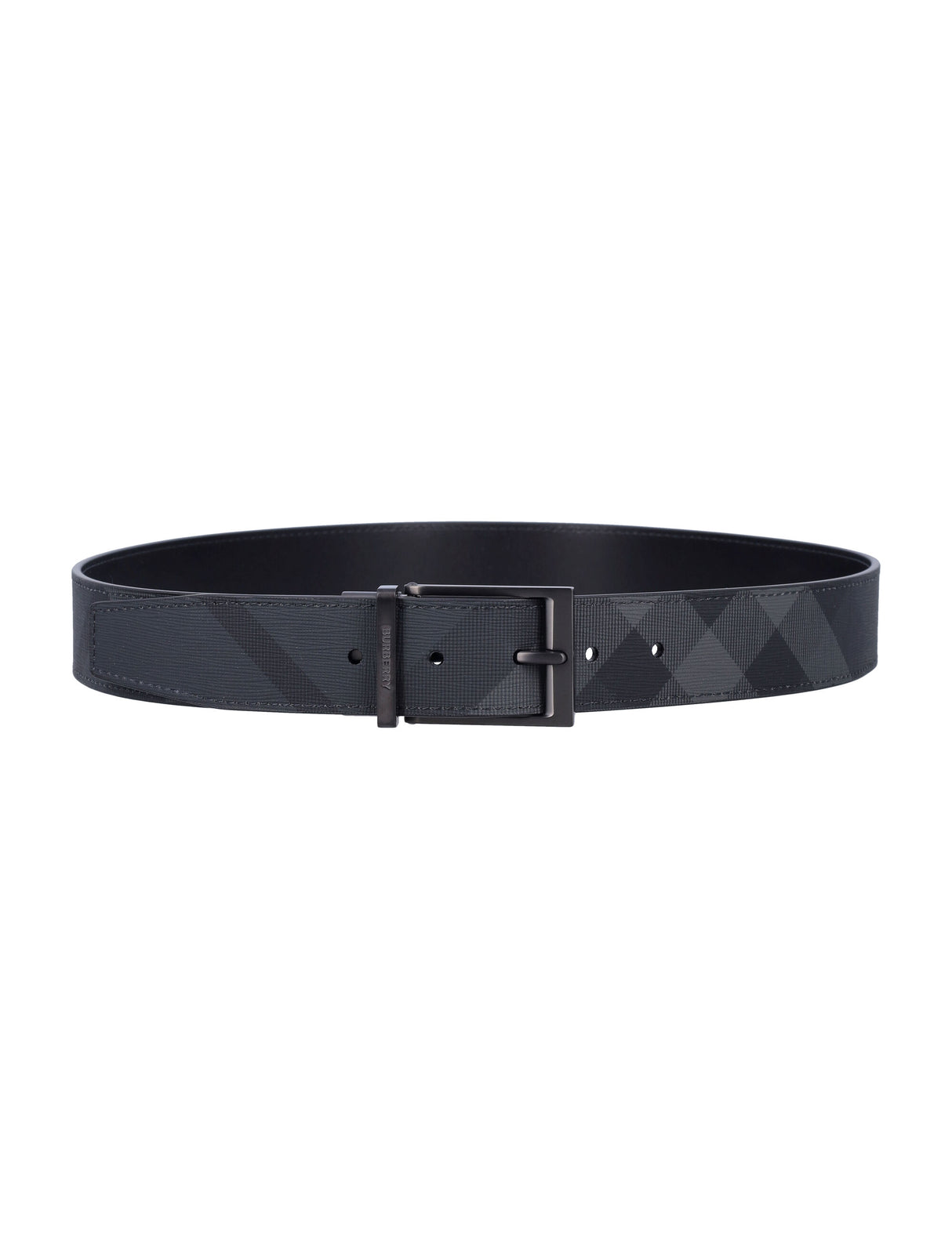 BURBERRY Reversible Check Belt - 3.5 cm