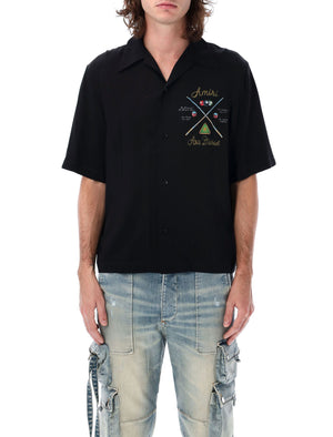 AMIRI Pool Cue Bowling Shirt - Short Sleeve