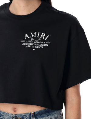 AMIRI Arts District Cropped Tee - S