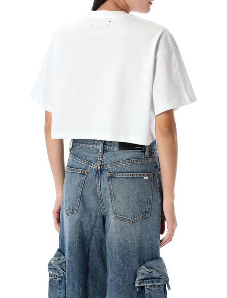 AMIRI Arts District Mini Cropped Tee - SS25