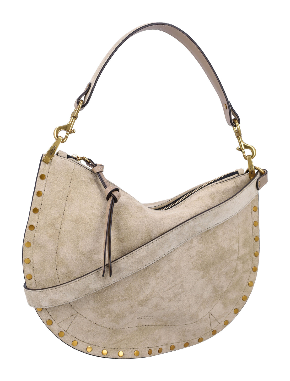 ISABEL MARANT Suede Leather Kanao Hobo Handbag - 23x34 cm