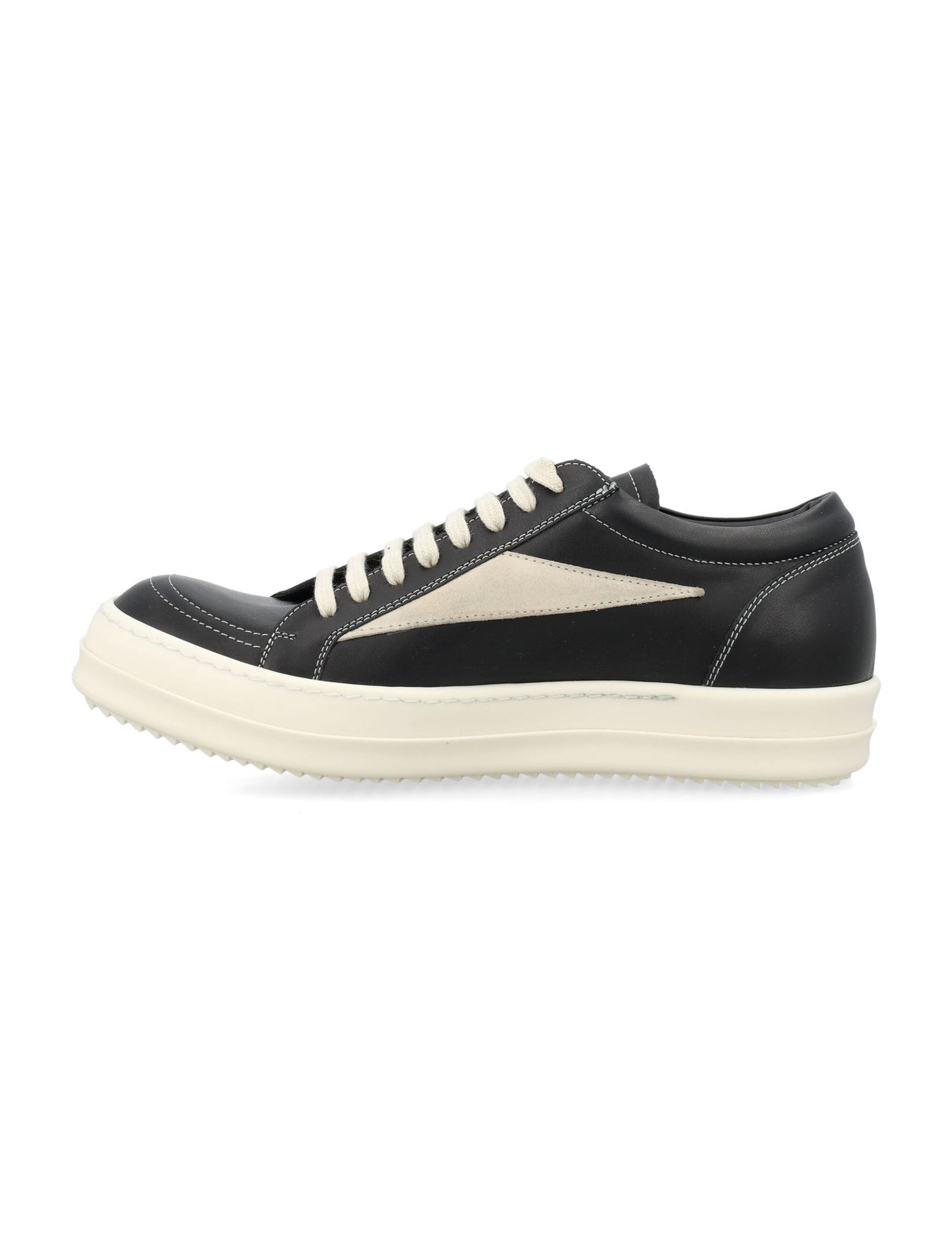 RICK OWENS Vintage Women's Lace-Up Sneakers with Shark-Tooth Bumper Sole