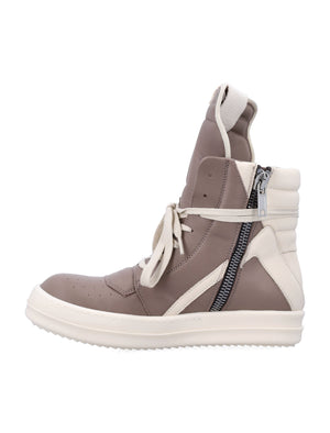 RICK OWENS High-Top Women's Geometric Sneakers