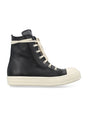 RICK OWENS High-Top Leather Sneakers for Men