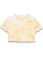 ZIMMERMANN Mini Floral Embellished Linen Top