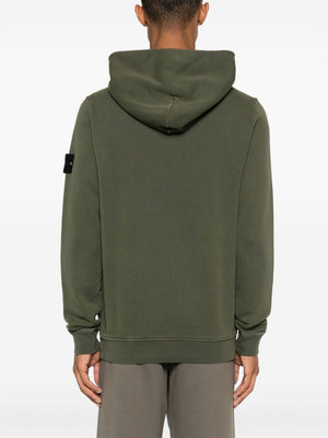 STONE ISLAND Classic Cotton Sweatshirt for Men - Fall/Winter 2024