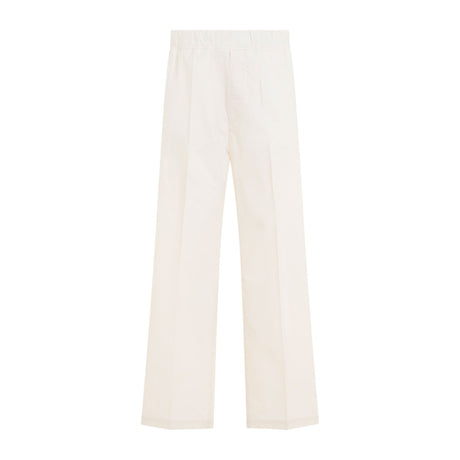 MONCLER Beige Cotton Track Pants for Men