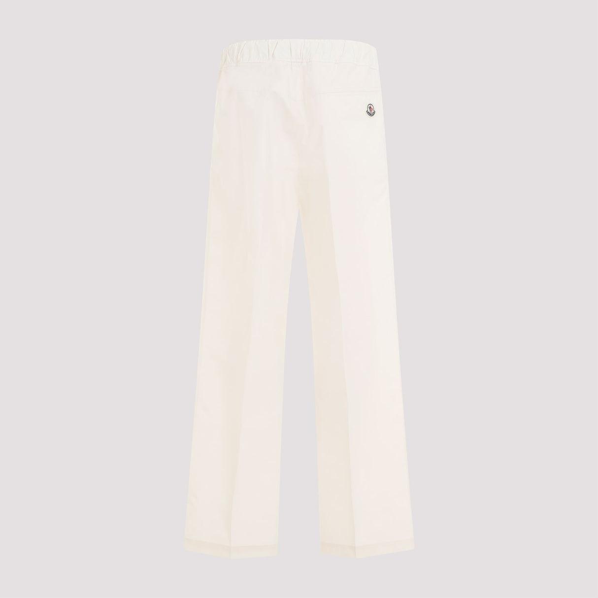 MONCLER Beige Cotton Track Pants for Men