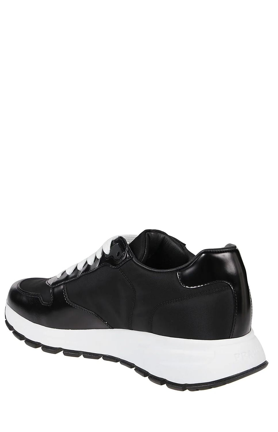 PRADA Premium Calf Leather Sneakers for Men - SS25 Collection