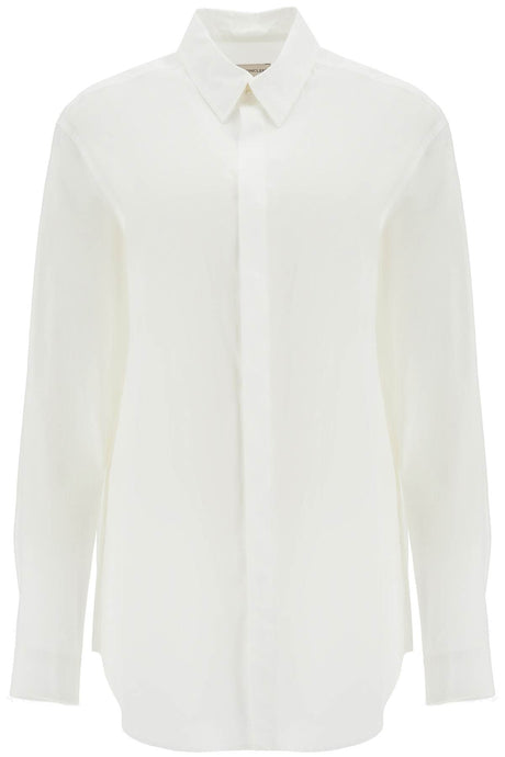 MONCLER Oversized Long-Sleeve Shirt for Women - Perfect for FW24