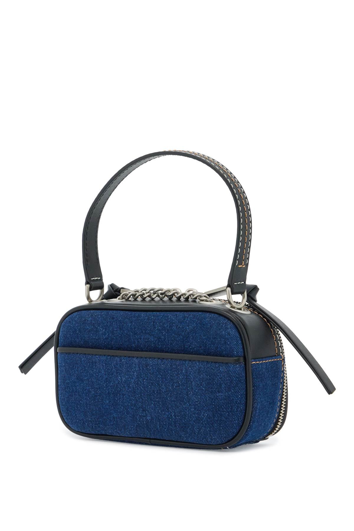 MARC JACOBS Denim Snapshot Mini Handbag